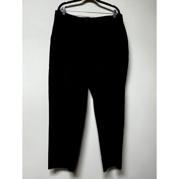 EILEEN FISHER Cotton Blend Ponte High-Waisted Slim Fit Pant, Ankle Length, Sz XL - Picture 5 of 16